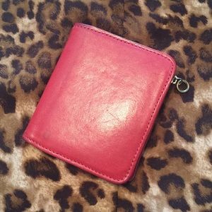 Vintage Coach bi-fold snap card case